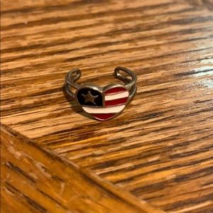 5 for $5. American flag ring